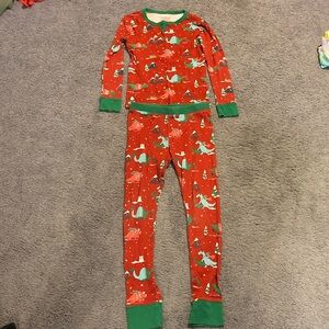 Wondershop Red and Green Dinosaur Pajama Set